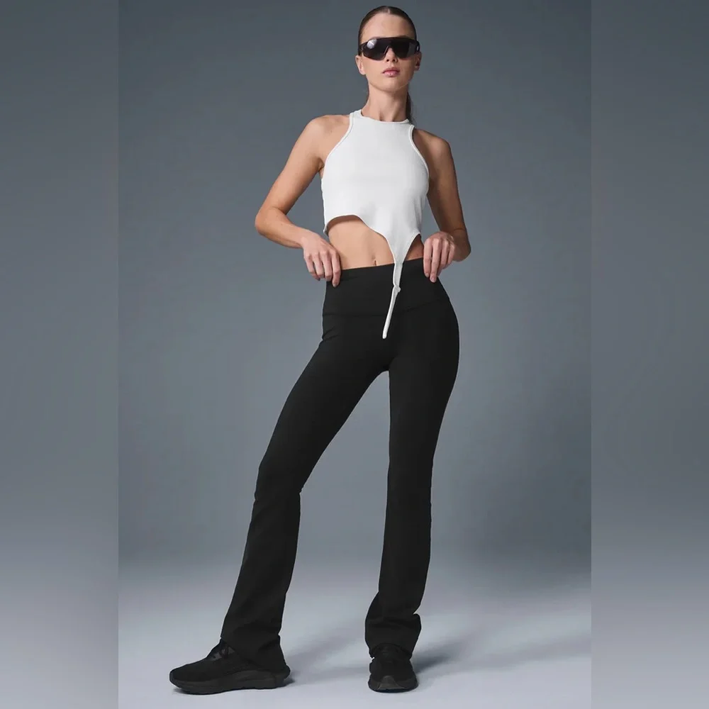 ALO YOGA | ✨NEW✨ Alosoft Ribbed Revelation Tank in White